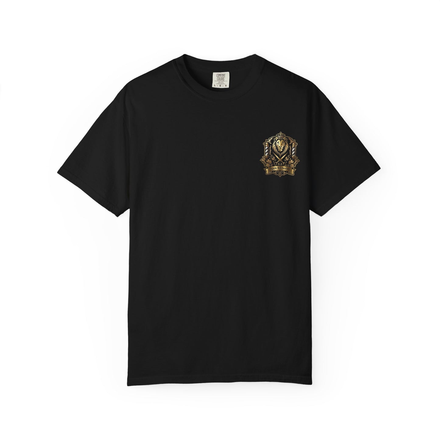 Lion Crest T-Shirt — Apex Barbershop Logo Tee