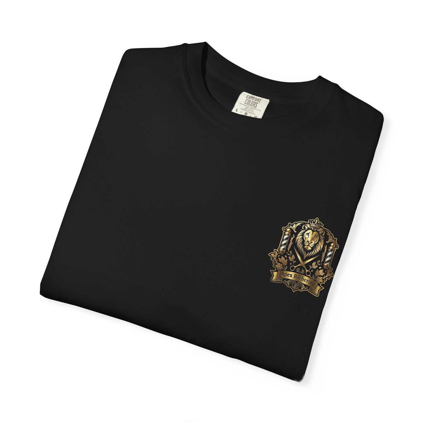 Lion Crest T-Shirt — Apex Barbershop Logo Tee
