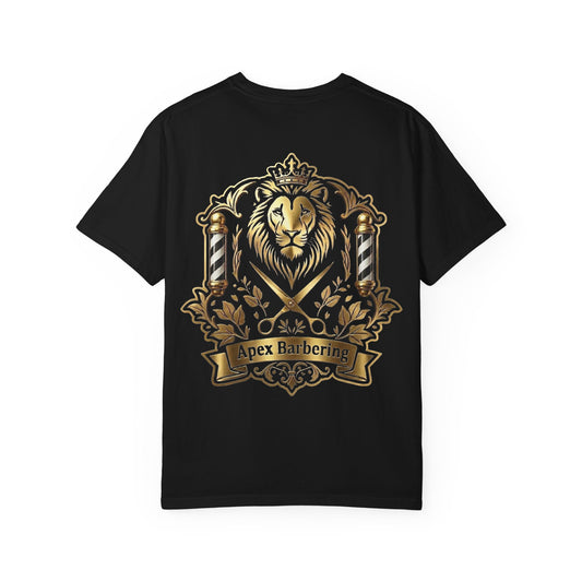 Lion Crest T-Shirt — Apex Barbershop Logo Tee